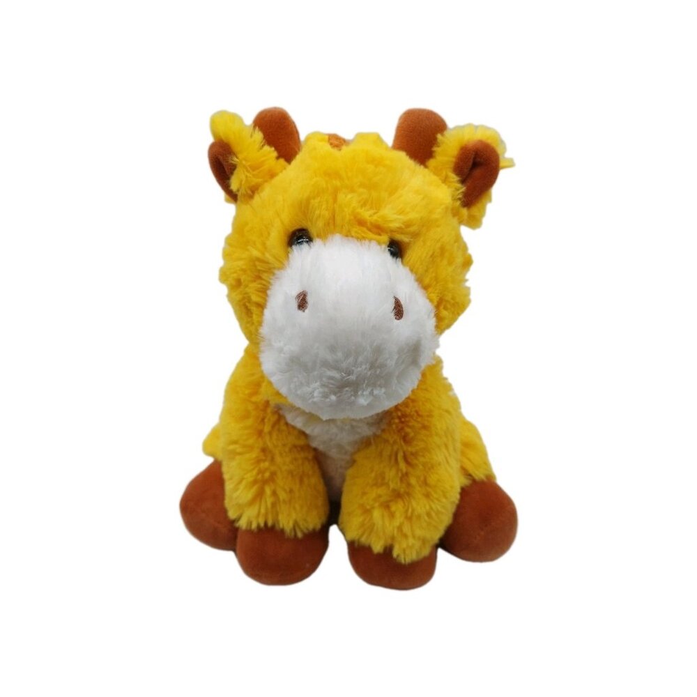 Send A Friend Giraffe Plush Yellow and Brown Stuffed Animal Toy 10"